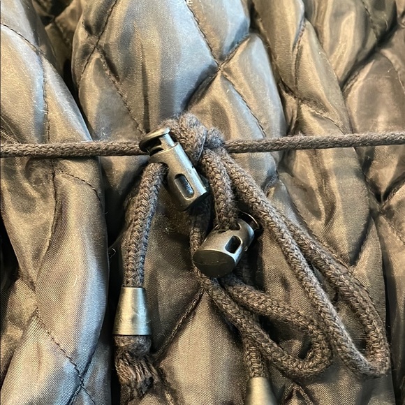 Lauren Ralph Lauren Womens Dorian Overcoat Cashmere Blend Black L - Picture 10 of 13